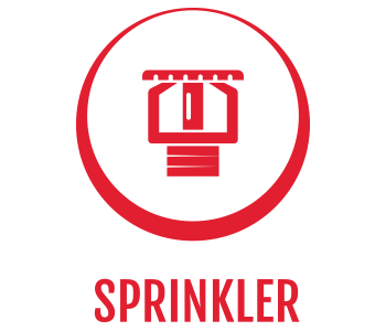 Fire Sprinkler Service Icon