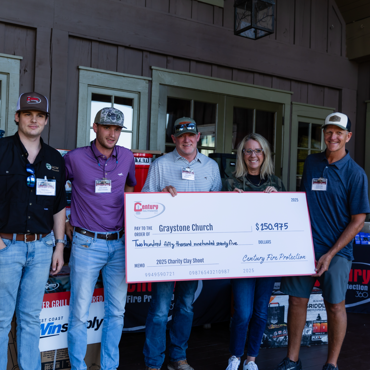 Clay Shoot 2026 Check